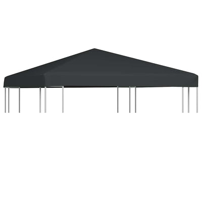 Stella Homewares Gazebo Top Cover 310 g/m² 3x3 m Grey