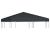 Stella Homewares Gazebo Top Cover 310 g/m² 3x3 m Grey