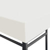 Stella Homewares Gazebo Top Cover 310 g/m² 4x3 m Cream White