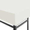 Stella Homewares Gazebo Top Cover 310 g/m² 4x3 m Cream White