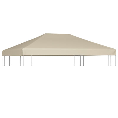 Stella Homewares Gazebo Top Cover 310 g/m² 4x3 m Beige