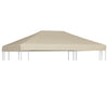 Stella Homewares Gazebo Top Cover 310 g/m² 4x3 m Beige