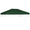 Stella Homewares Gazebo Top Cover 310 g/m² 4x3 m Green