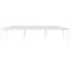 Stella Homewares Party Tent 3x9 m PE White