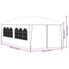 Stella Homewares Party Tent 3x6 m Anthracite