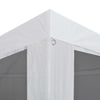 Stella Homewares Party Tent with 4 Mesh Sidewalls 3x3 m