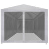 Stella Homewares Party Tent with 6 Mesh Sidewalls 6x3 m