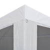 Stella Homewares Party Tent with 6 Mesh Sidewalls 6x3 m