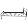 Stella Homewares Bed Frame without Mattress Black Metal King Single Size