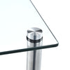 Stella Homewares 5-Tier Shelf Transparent 40x40x130 cm Tempered Glass