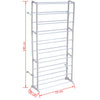 Stella Homewares 10-tier Shoe Rack