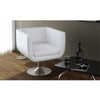 Stella Homewares Bar Stool White Faux Leather