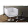 Stella Homewares Bar Chairs 2 pcs White Faux Leather