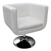 Stella Homewares Bar Chairs 2 pcs White Faux Leather