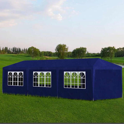 Stella Homewares Party Tent 3x9 m Blue