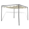 Stella Homewares Garden Gazebo with Retractable Roof Canopy