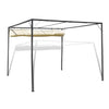 Stella Homewares Garden Gazebo with Retractable Roof Canopy
