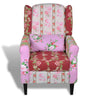 Stella Homewares Armchair with Patchwork Design Fabric