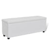 Stella Homewares Storage Bench White Medium Size