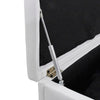 Stella Homewares Storage Bench White Medium Size