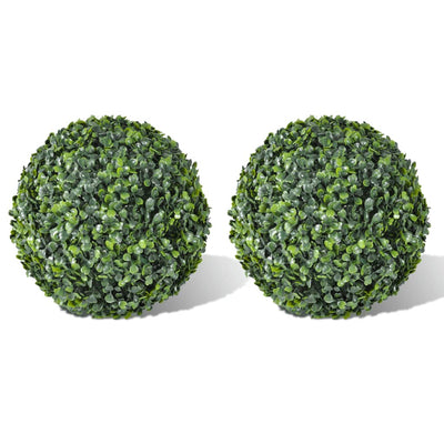 Stella Homewares Boxwood Ball Artificial Leaf Topiary Ball 35 cm 2 pcs