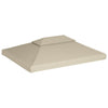 Stella Homewares Water-proof Gazebo Cover Canopy Replacement 310 g / m² Beige 3 x 4 m