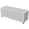 Stella Homewares Long Storage Bench Wood White