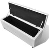 Stella Homewares Long Storage Bench Wood White