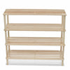 Stella Homewares 4-Tier Shoe Racks 2 pcs Solid Fir Wood