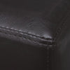 Stella Homewares Bench 139.5 cm Dark Brown Faux Leather