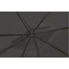Stella Homewares Poly Rattan Gazebo with Dark Grey Roof 3 x 3 m