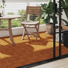 Stella Homewares 10 pcs Acacia Decking Tiles 30 x 30 cm