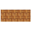 Stella Homewares 10 pcs Acacia Decking Tiles 30 x 30 cm