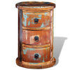 Stella Homewares Reclaimed Cabinet with 3 Drawers Solid Wood