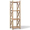 Stella Homewares 4-Tier Square Bamboo Shelf