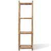 Stella Homewares 4-Tier Square Bamboo Shelf