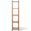 Stella Homewares 5-Tier Square Bamboo Shelf