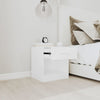 Stella Homewares Nightstand 2 pcs with Drawer White