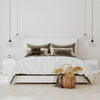 Stella Homewares Nightstand 2 pcs with Drawer White