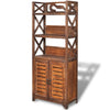 Stella Homewares Bathroom Cabinet Albuquerque Wood Brown 46x24x117.5 cm