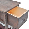 Stella Homewares Bedside Cabinets 2 pcs Wood Brown