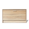 Stella Homewares Shoe Storage Bench Oak 80x24x45 cm