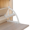 Stella Homewares Shoe Storage Bench Oak 80x24x45 cm