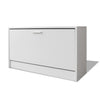 Stella Homewares Shoe Storage Bench White 80x24x45 cm