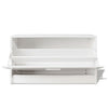 Stella Homewares Shoe Storage Bench White 80x24x45 cm