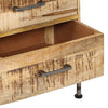 Stella Homewares Chest of Drawers 45x35x106 cm Solid Mango Wood