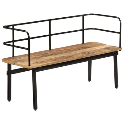 Stella Homewares Bench 120x40x70 cm Solid Mango Wood