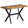 Stella Homewares Dining Table 120x60x75 cm Solid Reclaimed Wood