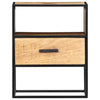 Stella Homewares Nightstand 40x30x50 cm Solid Mango Wood