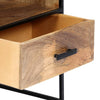 Stella Homewares Nightstand 40x30x50 cm Solid Mango Wood